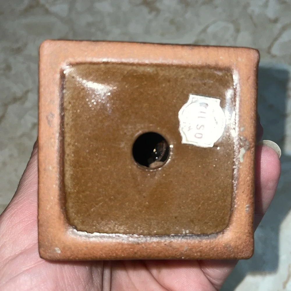 Vintage Tilso‎ Salt Shaker HandMill Square Japan